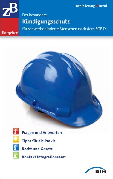 Titelblatt der Broschüre "ZB Ratgeber Kündigungsschutz"