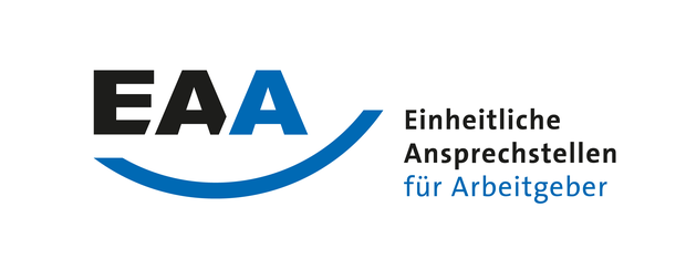 Logo der Einheitlichen Ansprechstellen für Arbeitgeber (EAA)