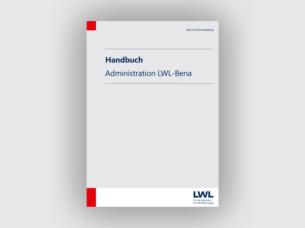 Titelblatt Handbuch Administration LWL-Bena