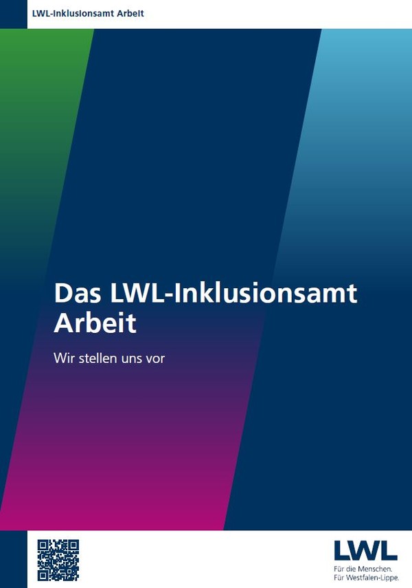 Titelblatt der Broschüre "Das LWL-Inklusionsamt Arbeit stellt sich vor"