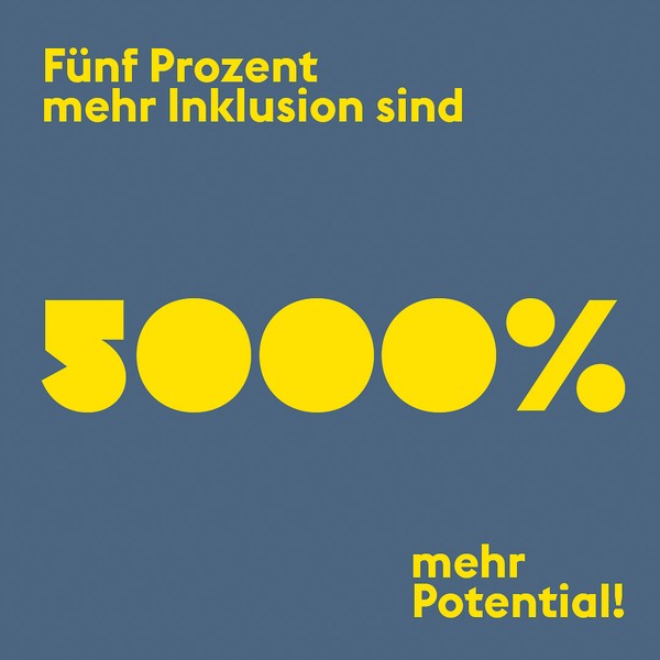 Plakat der Kampagne