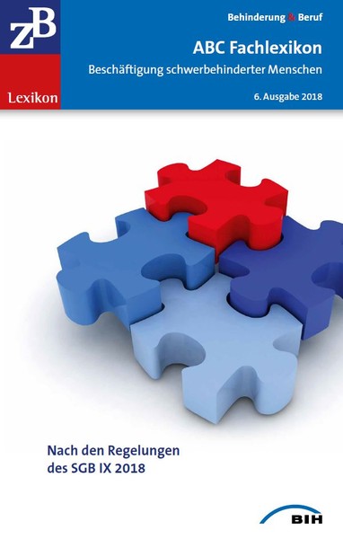 Titelblatt der Broschüre "Das ABC Behinderung & Beruf - Handbuch für die betriebliche Praxis"