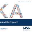 Deckblatt des Flyers für Sichere Kommunikation am Arbeitsplatz