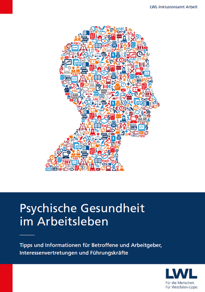 Titelblatt der Broschüre "Psychische Gesundheit im Arbeitsleben"