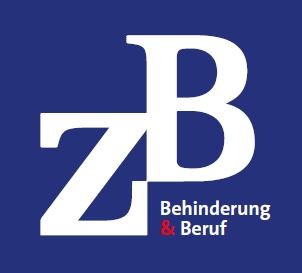 Titelblatt der Broschüre "ZB Behinderung und Beruf"