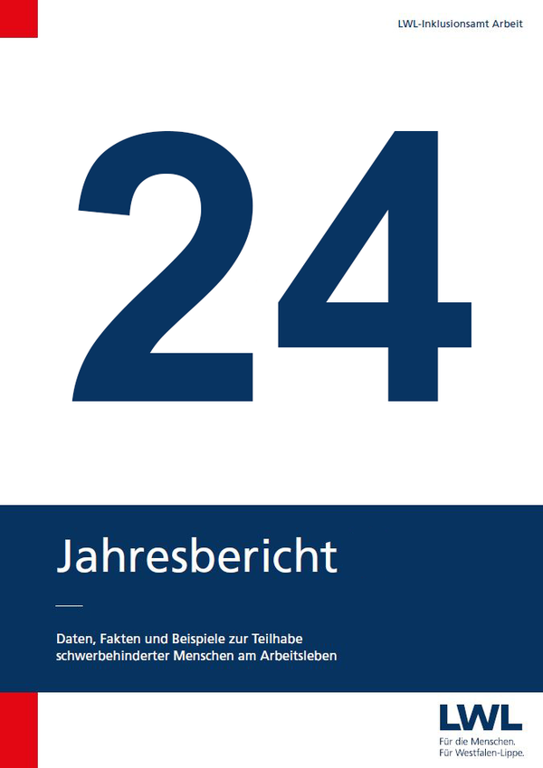 Titelblatt der Broschüre "Jahresbericht 2024"