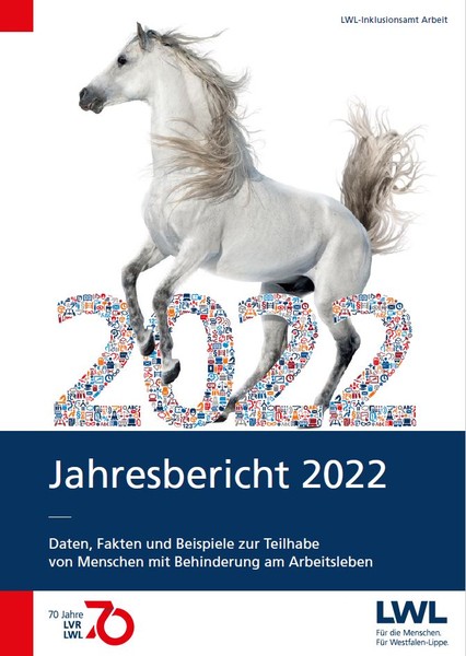 Titelblatt der Broschüre "Jahresbericht 2022"