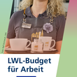 Flyer LWL-Budget für Arbeit in Leichter Sprache